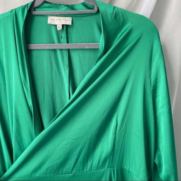 NWT-Never Fully Dressed Emerald Wrap Dress UK XL - Picture 9 of 13